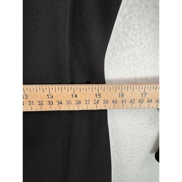 Calvin Klein Bell Sleeve Scuba dress stretch office classic black NWT sz 8 - Picture 6 of 10